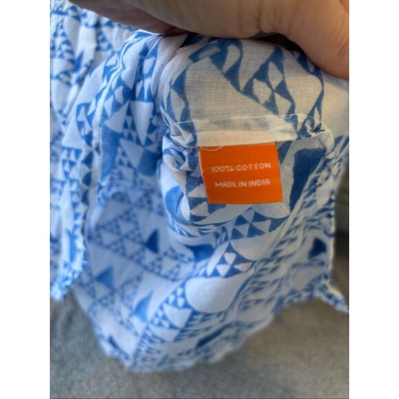 Oliphant geometric tunic dress coverup, XL $168 G19 - Picture 3 of 8